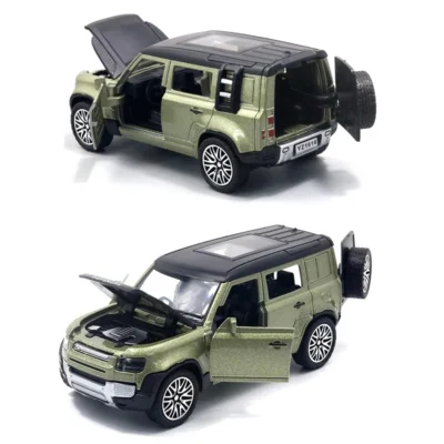 Land Rover Defender Diecast Premium Quality Model Car (Blue) - www.bellaqueen.in