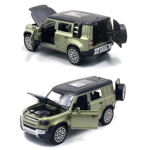 Land Rover Defender Diecast Premium Quality Model Car (Blue) - www.bellaqueen.in