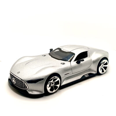 Mercedes-Benz AMG Vision Gran Turismo Diecast Car 1:32 Scale Model – Premium Metal Supercar Miniature (Silver) - www.bellaqueen.in