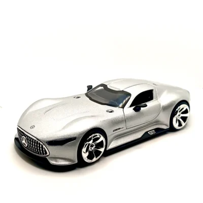 Mercedes-Benz AMG Vision Gran Turismo Diecast Car 1:32 Scale Model – Premium Metal Supercar Miniature (Black) - www.bellaqueen.in