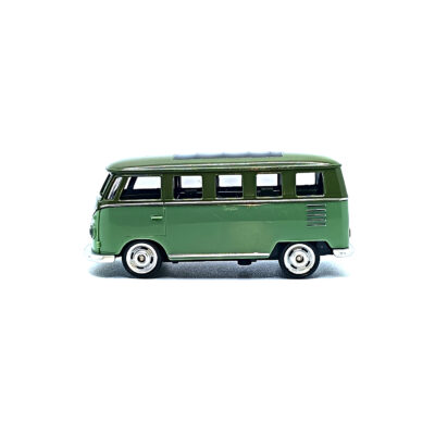 CCA Volkswagen T1 Diecast Car Model – Premium Metal Classic Van Miniature (Green) www.bellaqueen.in