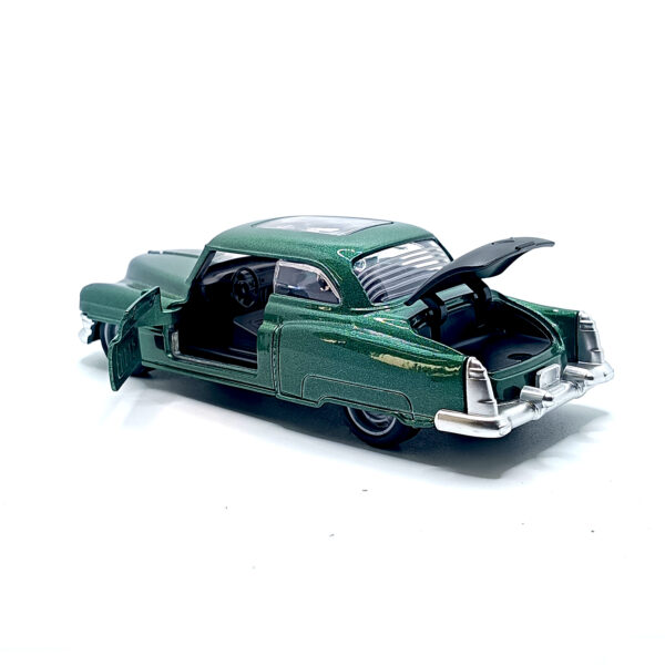 1953 Cadillac Series 62 Coupe Diecast Model Car – 1:36 Scale Classic Luxury Metal Body Vintage Car with Pull Back Action (Green) www.bellaqueen.in