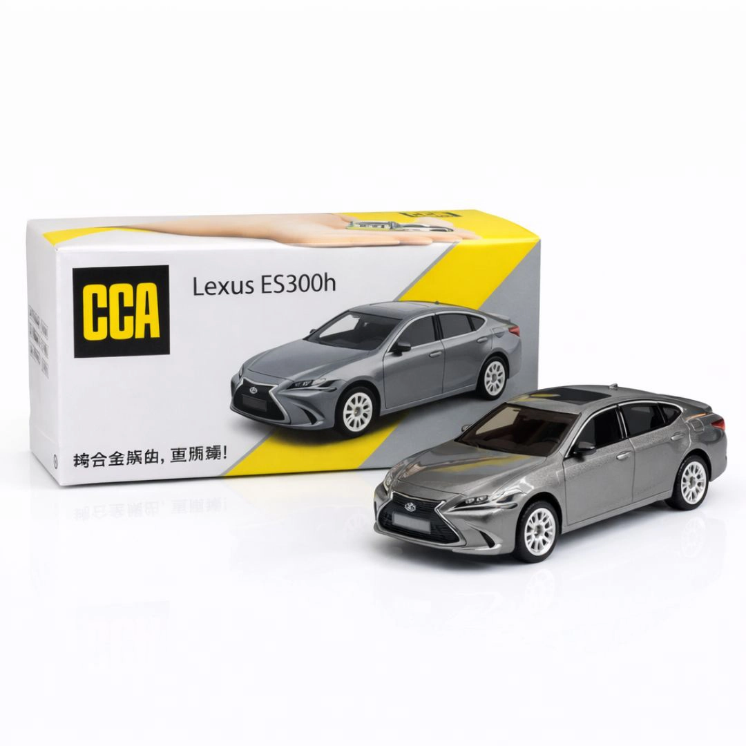 CCA Lexus ES300h Diecast Car Model – Premium Metal Luxury Sedan Miniature (Silver) - www.bellaqueen.in