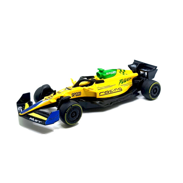 McLaren F1 Team MCL 38 Racing Car Metal Body Diecast Model Scale 1:36 – Pull Back Drive (Yellow) www.bellaqueen.in