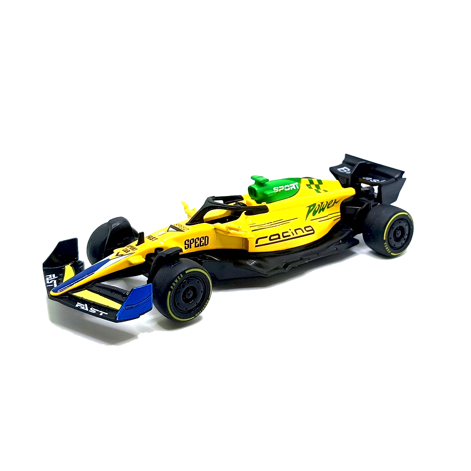 McLaren F1 Team MCL 38 Racing Car Metal Body Diecast Model Scale 1:36 – Pull Back Drive (Yellow) www.bellaqueen.in