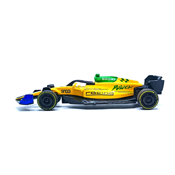 McLaren F1 Team MCL 38 Racing Car Metal Body Diecast Model Scale 1:36 – Pull Back Drive (Yellow) www.bellaqueen.in