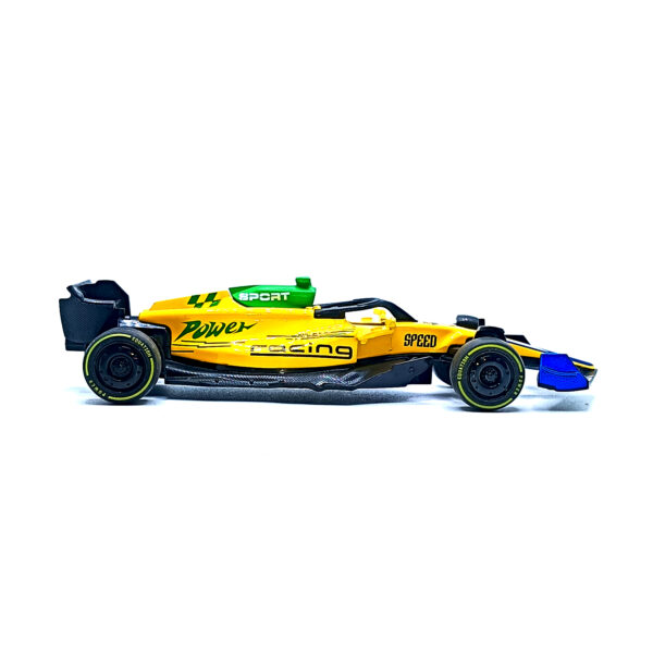 McLaren F1 Team MCL 38 Racing Car Metal Body Diecast Model Scale 1:36 – Pull Back Drive (Yellow) www.bellaqueen.in