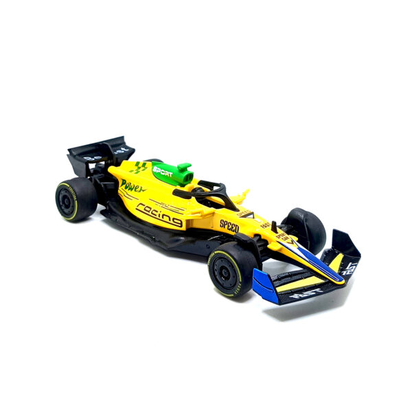 McLaren F1 Team MCL 38 Racing Car Metal Body Diecast Model Scale 1:36 – Pull Back Drive (Yellow) www.bellaqueen.in
