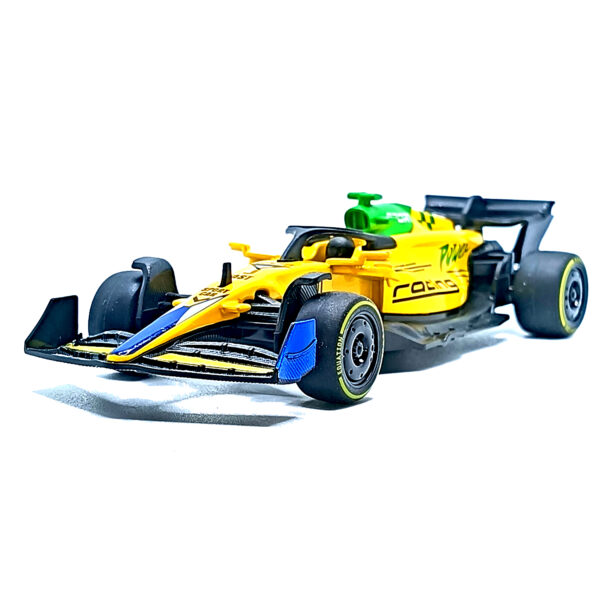 McLaren F1 Team MCL 38 Racing Car Metal Body Diecast Model Scale 1:36 – Pull Back Drive (Yellow) www.bellaqueen.in