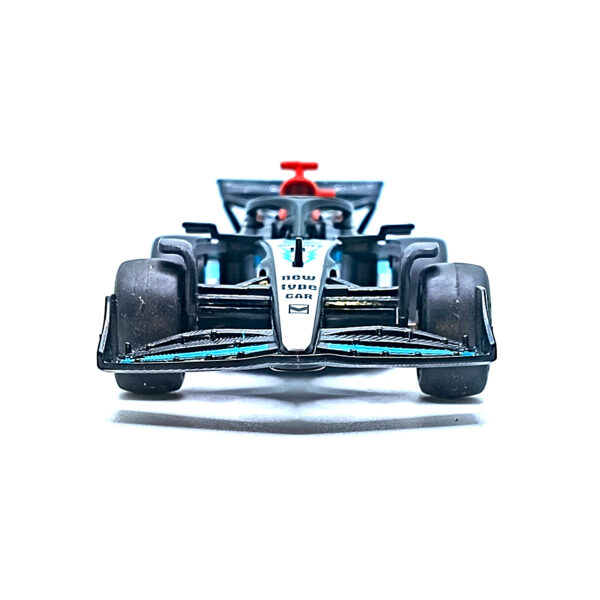 Mercedes AMG F1 Racing Car Metal Body Diecast Model Scale 1:36 – Pull Back Drive (Black & Blue) www.bellaqueen.in