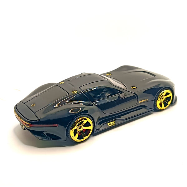 Mercedes-Benz AMG Vision Gran Turismo Diecast Car 1:32 Scale Model – Premium Metal Supercar Miniature (Black) - www.bellaqueen.in