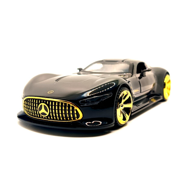 Mercedes-Benz AMG Vision Gran Turismo Diecast Car 1:32 Scale Model – Premium Metal Supercar Miniature (Black) - www.bellaqueen.in