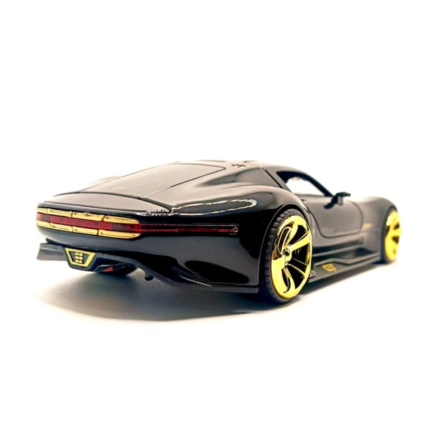 Mercedes-Benz AMG Vision Gran Turismo Diecast Car 1:32 Scale Model – Premium Metal Supercar Miniature (Black) - www.bellaqueen.in