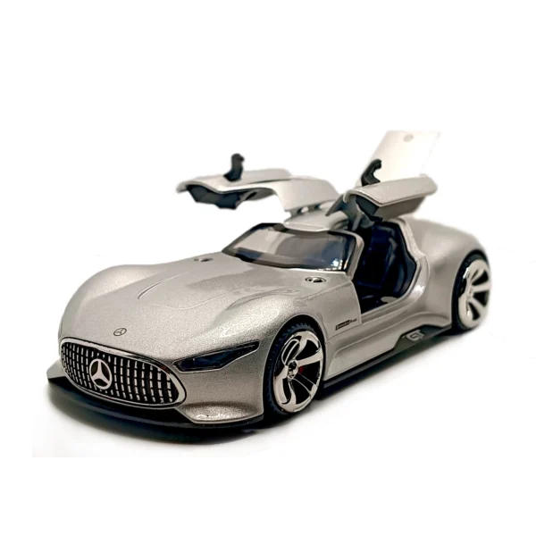 Mercedes-Benz AMG Vision Gran Turismo Diecast Car 1:32 Scale Model – Premium Metal Supercar Miniature (Black) - www.bellaqueen.in