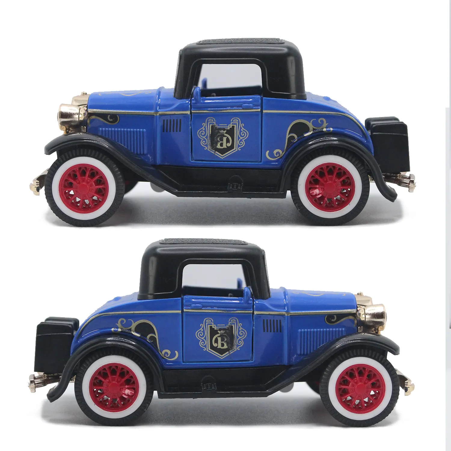 1929 Ford Model A Classic Vintage Coupe Diecast Car Model-www.bellaqueen.in