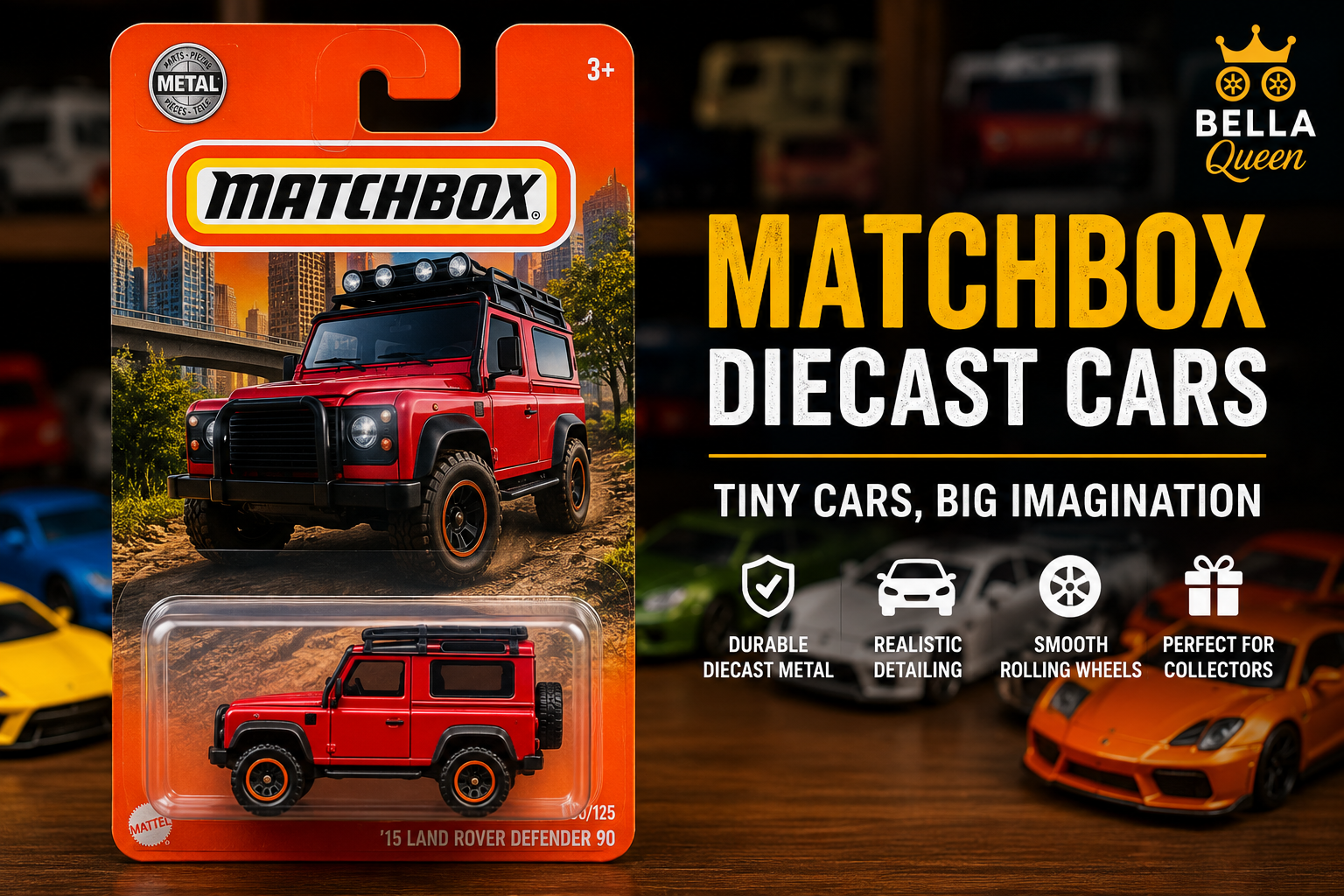 Matchbox Diecast Cars www.bellaqueen.in