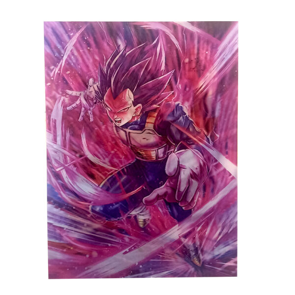Vegeta & Goku 3D Changing Image Poster | Anime Wall Decor - www.bellaqueen.in